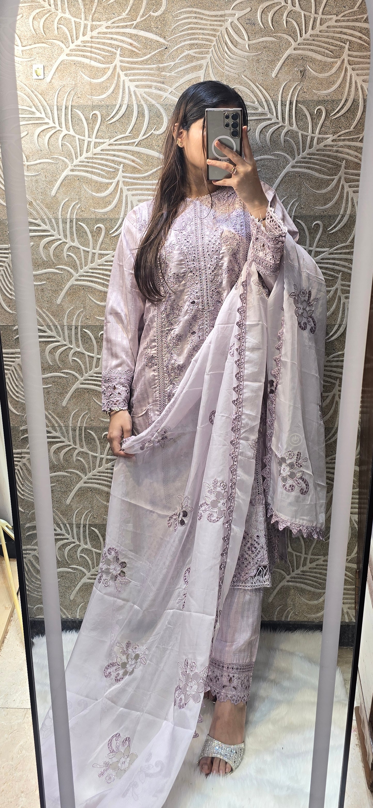 NOOR (cutwork 3 pc set readytowear)