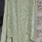 MEHENDI SPECIAL GREEN COLOR EXCLUSIVE 3 PC SET FULLY EMBROIDERED DRESS