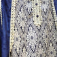 PURE COTTON DESIGNER UNSTITCHED SUITS WITH LACE WORK