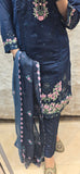 NAVY BLUE 3 PC READYTOWEAR DRESS UNDER 1500