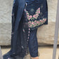 NAVY BLUE 3 PC READYTOWEAR DRESS UNDER 1500