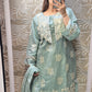 JACKET STYLE 3 PC READYTOWEAR FULLY EMBROIDERED PAKISTANI DESIGN