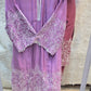Pure Giza cotton 2 pc embroidery cord set