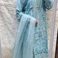 AZURE CUTWORK 3PC SET (readytowear)