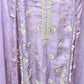 PURPLE EMBROIDERED 3 PC SET UNSTITCHED WITH DUPATTA