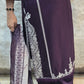 3 pc pure giza cotton embroidered set with dupatta