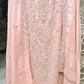 PINK HEAVILY EMBROIDERED 3 PC UNSTITCHED DRESS WITH HEAVY WORK ON DUPATTA