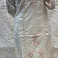 WHITE ELEGANT 3 PC SET WITH SHADED DUPATTA