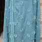 UNSTITCHED 3PC SET HEAVILY EMBROIDERED PARTY WEAR DRESS