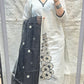 WHITE AND BLACK OUTFIT 3 PC READYTOWEAR UNDER 1500