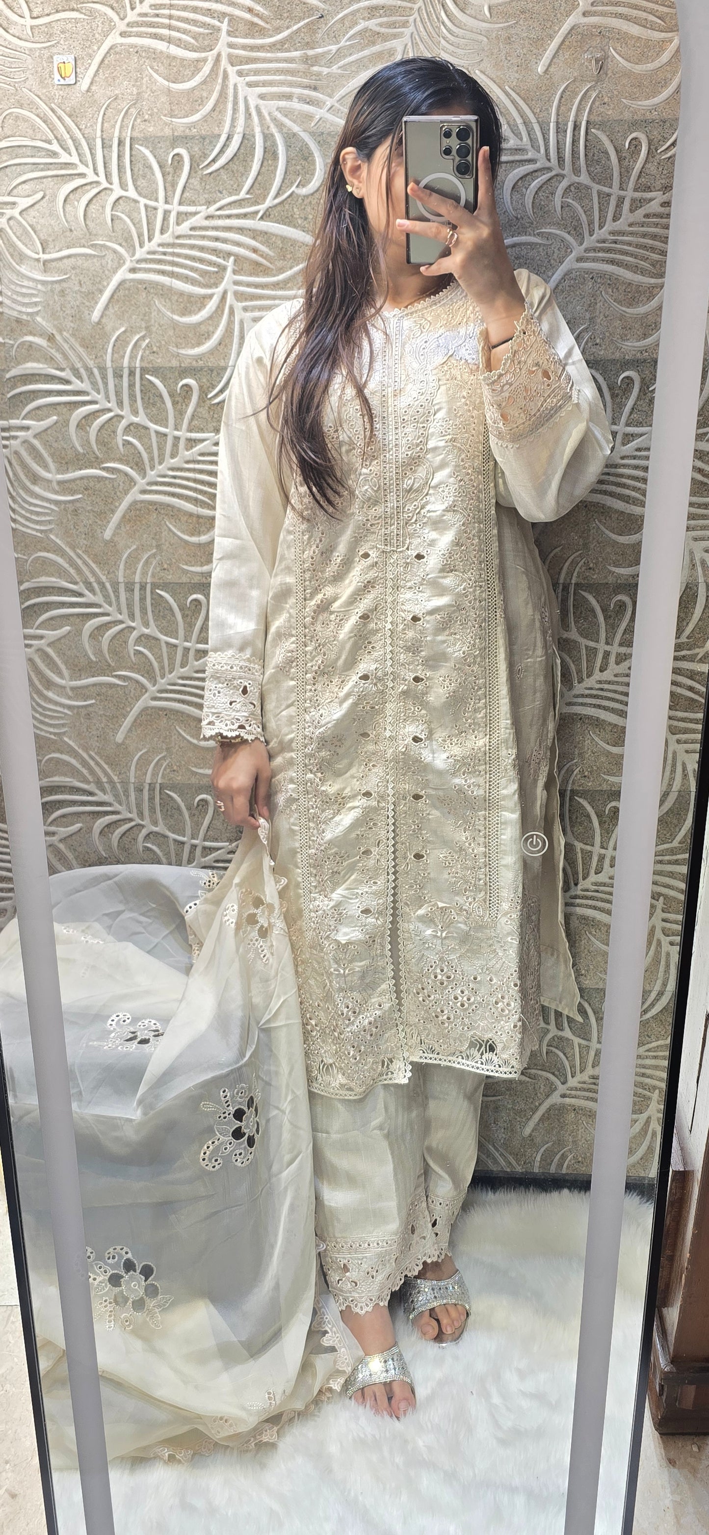 NOOR (cutwork 3 pc set readytowear)