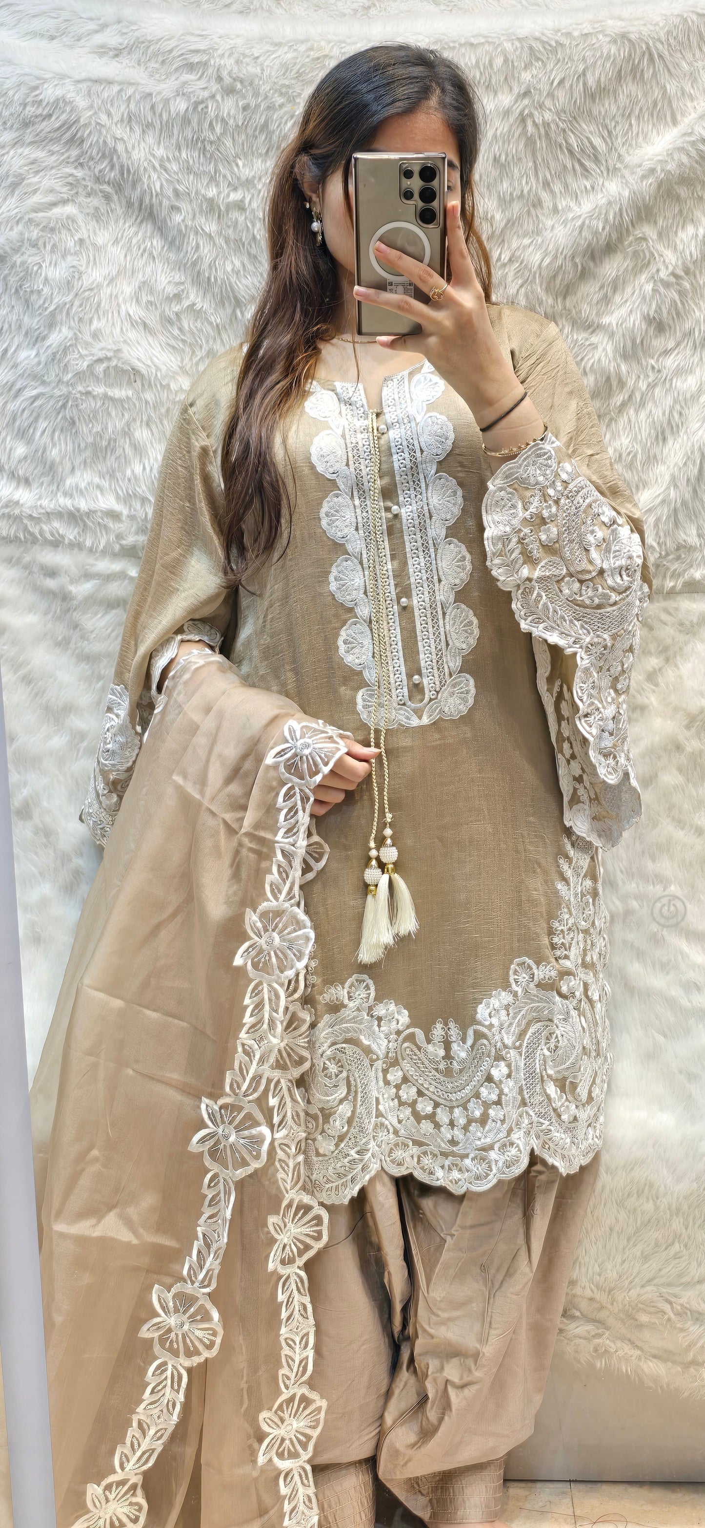READYTOWEAR FARSHI SHALWAR 3pc set