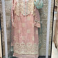 JACKET STYLE 3 PC READYTOWEAR FULLY EMBROIDERED PAKISTANI DESIGN
