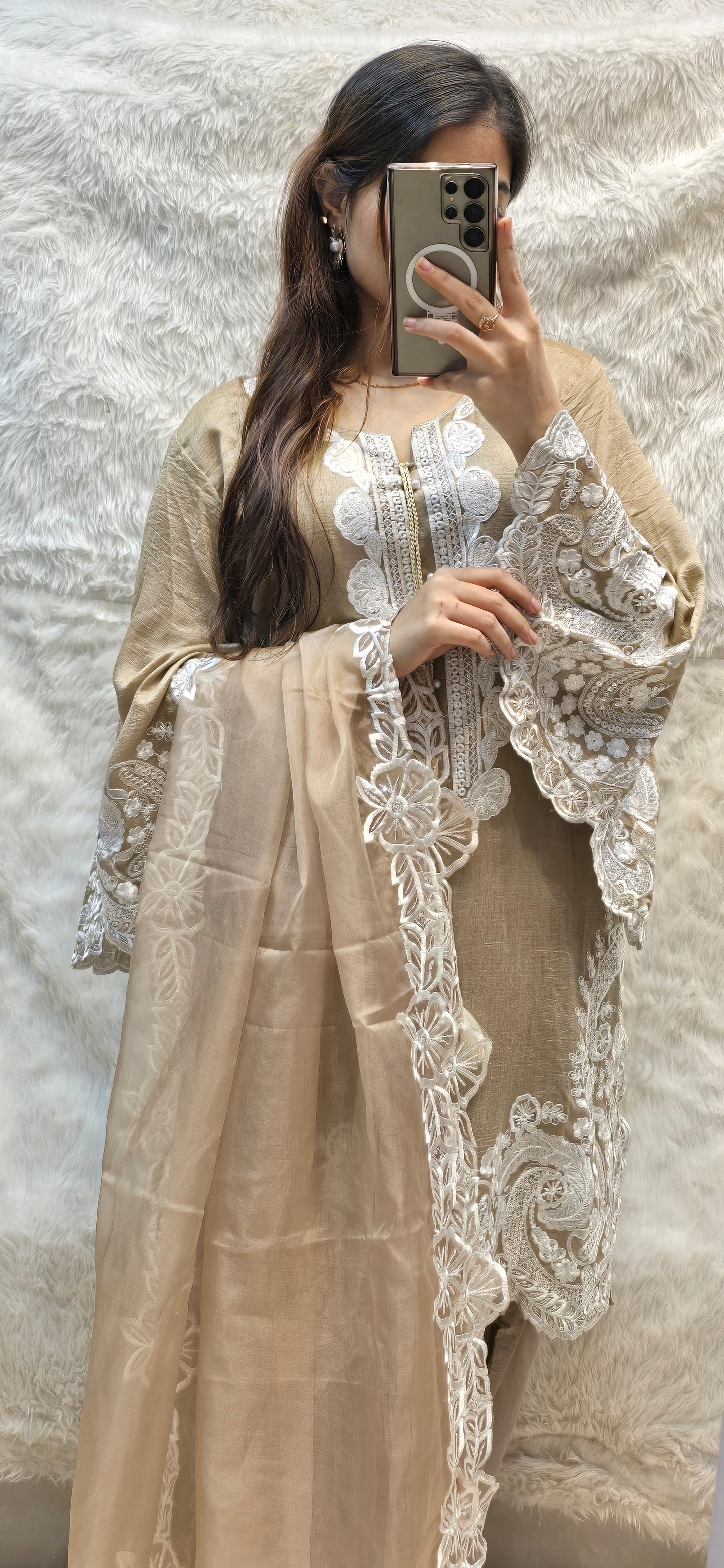 READYTOWEAR FARSHI SHALWAR 3pc set
