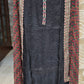 BLACK EMBROIDERED 3 PC UNSTITCHED SET WITH MULI COLOR DUPATTA
