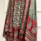 Multi Colour Pure Muslin Unstitched Printed Embroidered Aminah Designs