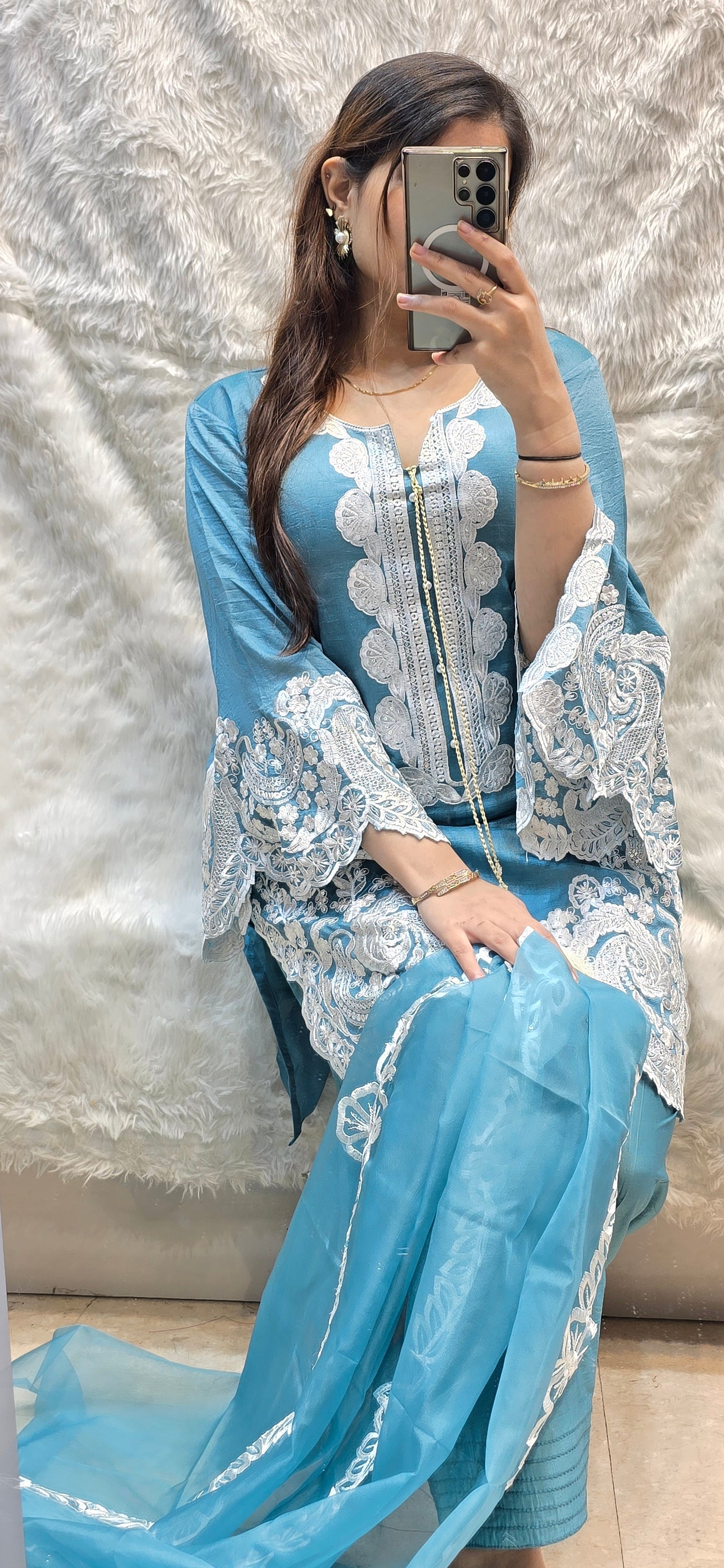 READYTOWEAR FARSHI SHALWAR 3pc set