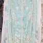 3 PC SEMI STITCHED FULLY EMBROIDERED DRESS WITH PURE PRINTED DUPATTA